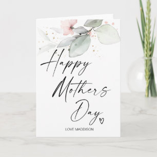 Carte Joyeux cadeau de la Journée des mères pour maman d