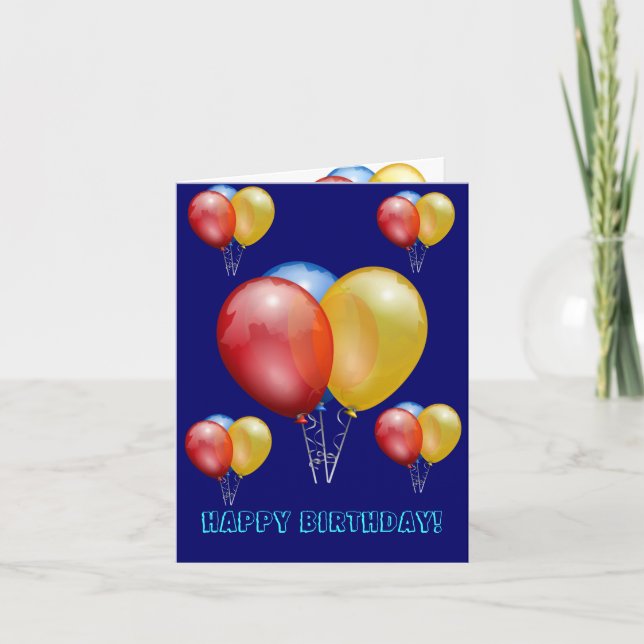 Carte Joyeux Cadeaux Destiny Anniversaire (Devant)
