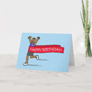 Carte Joyeux Caricature de l'homme d'anniversaire