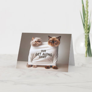 Carte Joyeux Chats D'Anniversaire Pour Soeur