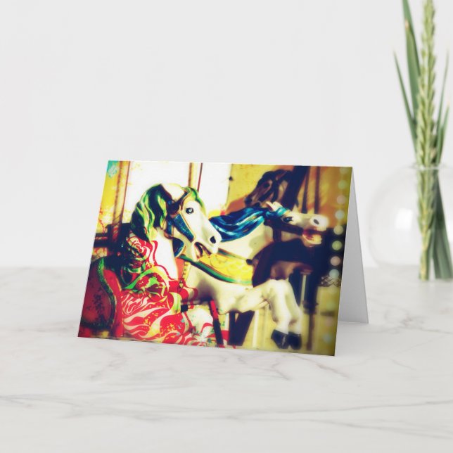 Carte Joyeux cheval (Devant)