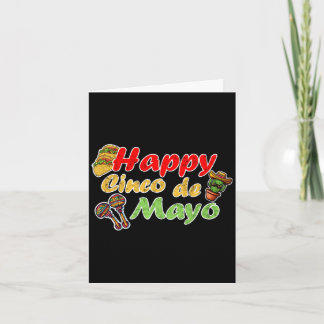 Carte Joyeux cinco de mayo drôle célébration mexicaine