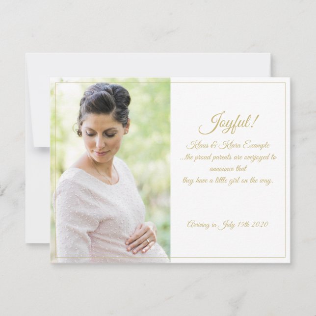 Carte Joyeux ! - De grandes attentes (Devant)