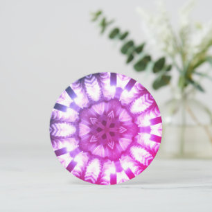 Carte Joyeux Diwali saluant les lumières violettes
