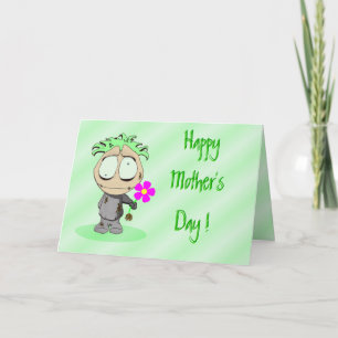 Carte Joyeux exploit de la Fête des Mères Lil Ralphie