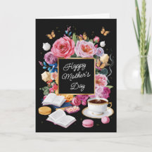 Joyeux Fleurs et Macarons Fête des Mères Personnal