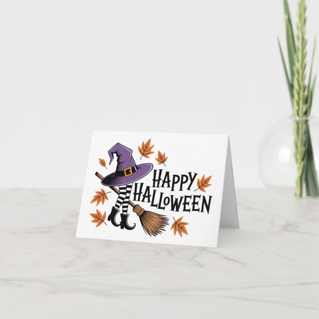 Carte Joyeux Halloween  (Devant)