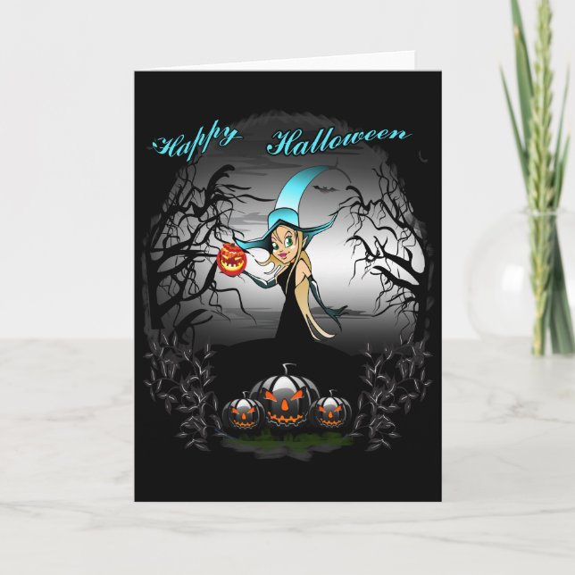 Carte Joyeux Halloween (Devant)