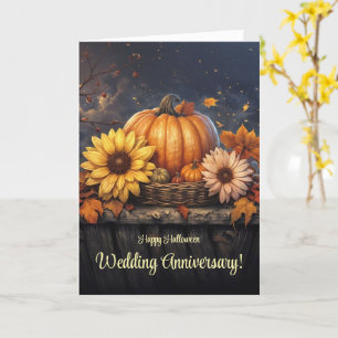 Carte Joyeux Halloween Anniversaire Plutôt Fleurs de Chu