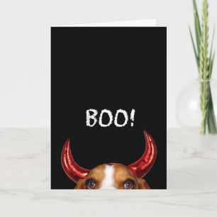 Carte Joyeux Halloween de ce petit Diable Holmes