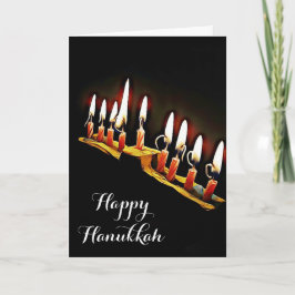 Carte Joyeux Hanukkah Que vous bénisse et soyez béni