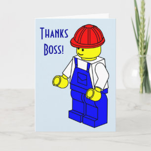 Carte Joyeux humour du jour du patron. Fantaisie Boss's 