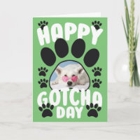 Joyeux jour d'adoption chien de compagnie