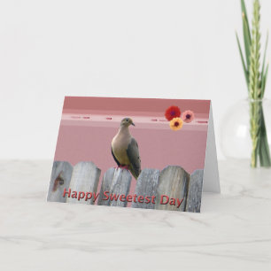 Carte Joyeux Jour le plus doux amour Dove