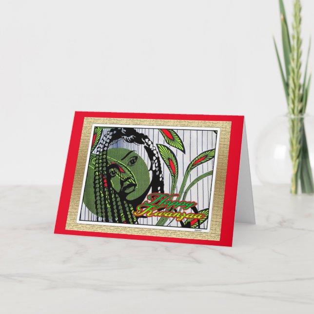 Carte Joyeux Kwanzaa (Devant)