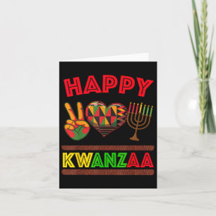 Carte Joyeux Kwanzaa Sept Principes De Kwanzaa Femmes 10