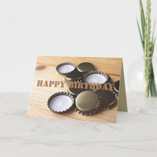 Carte Joyeux Maître d'anniversaire, brassage de bière