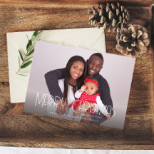 Joyeux minimaliste de Noël H Photo 1F