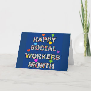 Carte Joyeux Mois des travailleurs sociaux