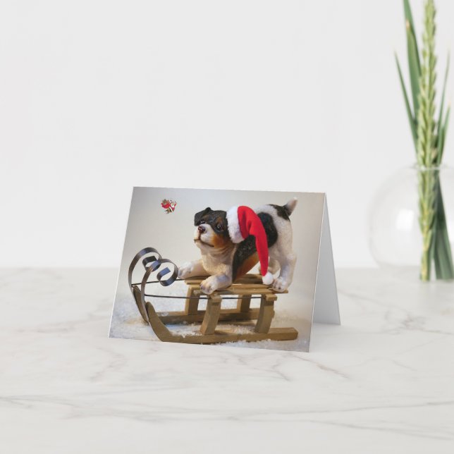 Carte Joyeux Noël. (Devant)