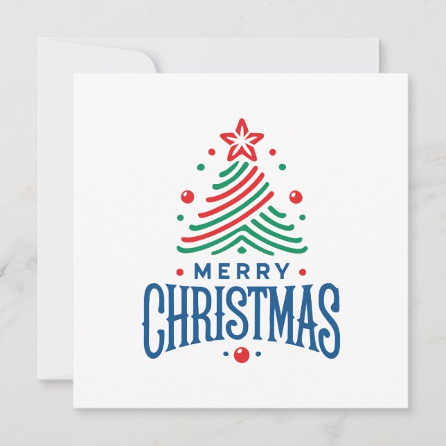 Carte Joyeux Noël 1 (Devant)