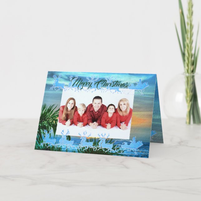 Carte Joyeux Noël 1557 Fête (Devant)