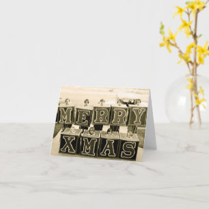 Carte Joyeux Noël 1933