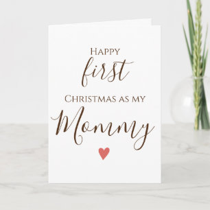 Carte Joyeux Noël à ma Maman incroyable !
