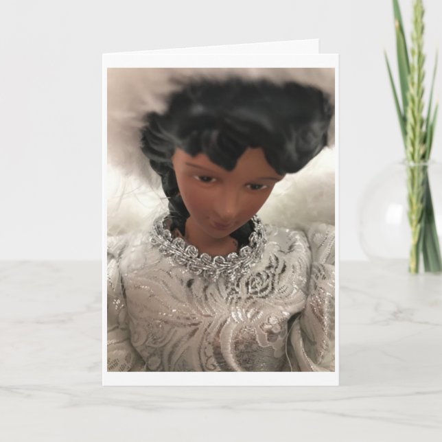 CARTE JOYEUX NOËL **À MON ANGE** (Devant)