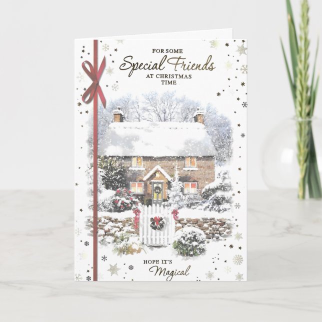 Carte Joyeux Noël à un ami très spécial Noël (Devant)