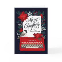 Joyeux Noël arrière-grand-mère | Machine à écrire