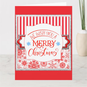 Carte Joyeux Noël Big Papa Père Noël