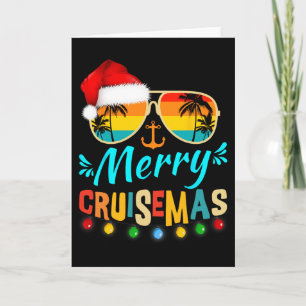 Carte Joyeux Noël Croisièremas Père Noël Renne Croisière