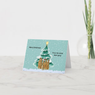 Carte Joyeux Noël de la part de Family Card