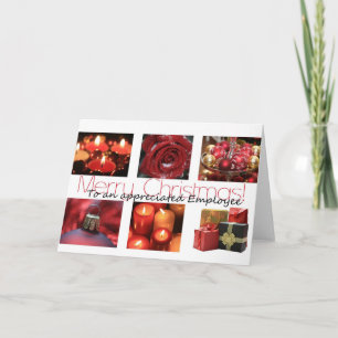 Carte Joyeux Noël de l'employé