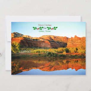 Carte Joyeux Noël de Sedona, Arizona