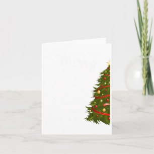Carte Joyeux Noël Drôle Noël Arbre de Noël Couples