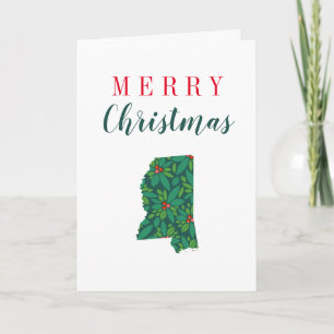 Carte Joyeux Noël du Missouri