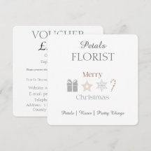 Joyeux Noël Emballage Fleuriste pour les Fêtes