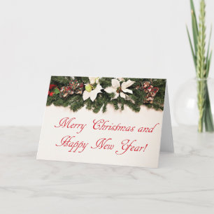 Carte Joyeux Noël et Bonne Année