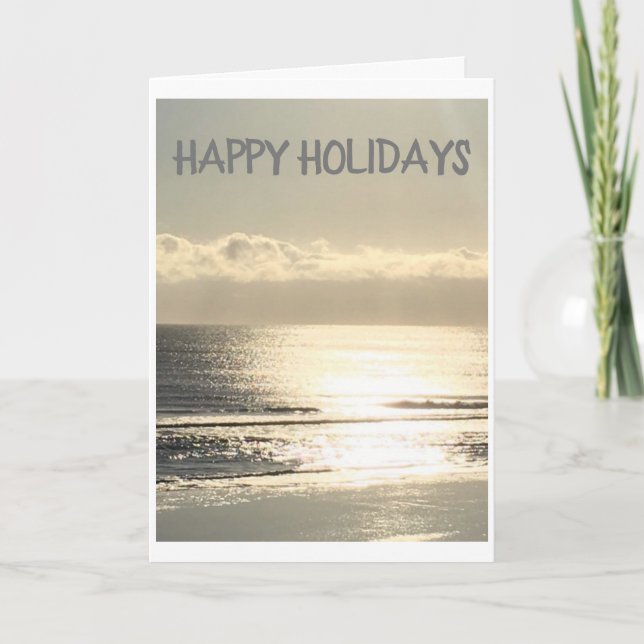 CARTE JOYEUX NOËL ET PENSÉES DE "VOUS" À NOËL (Devant)