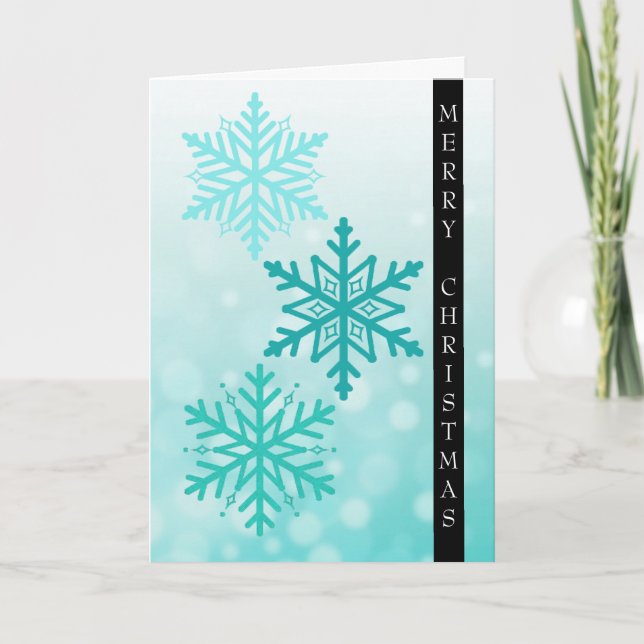 Carte Joyeux Noël Guerrier de Myasthénie Grave Férié (Devant)