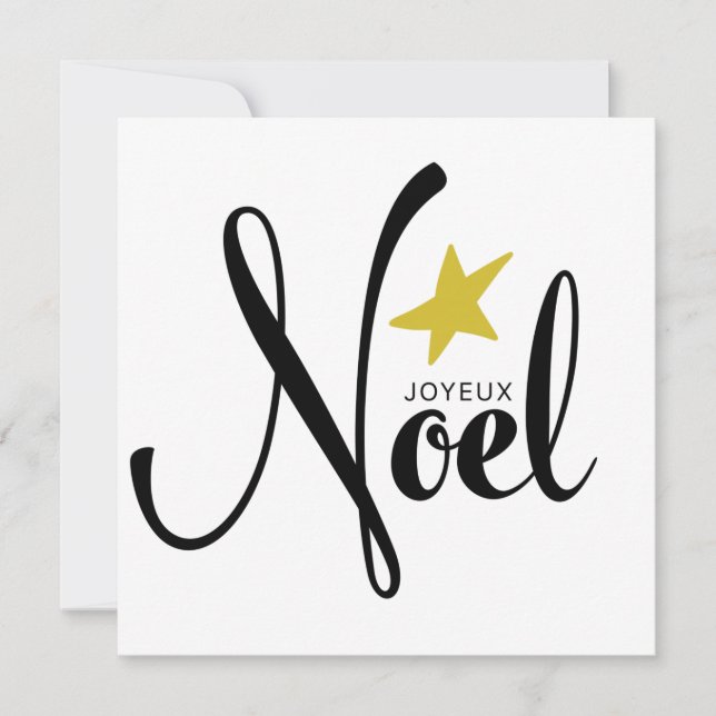 Carte Joyeux Noel Noël (Devant)