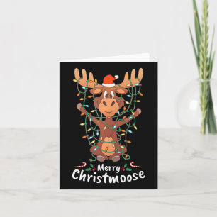 Carte Joyeux Noël Oie de Noël Oie de Noël Lumières des a