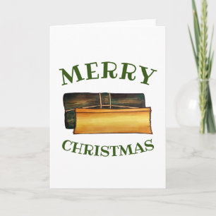 Carte Joyeux Noël Pasteles Puerto Rican Banana Cakes