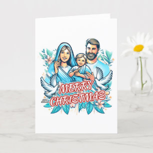Carte Joyeux Noël plié
