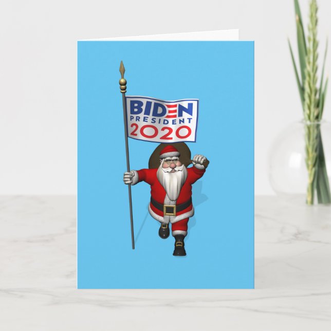 Carte Joyeux Noël Président élu Joe Biden (Devant)