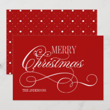 Carte Joyeux Noël Script