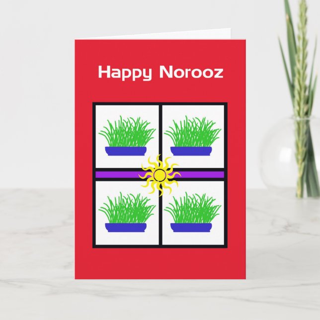 Carte Joyeux Norooz (Devant)