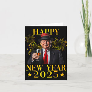 Carte Joyeux Nouvel An 2025 Drôle Nouvel An Trump Nouvel